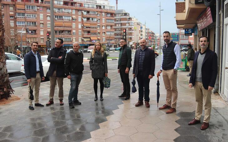 Benidorm finaliza las obras de renovación de infraestructuras hidráulicas y mejora de la accesibilidad en la avenida Beniardá